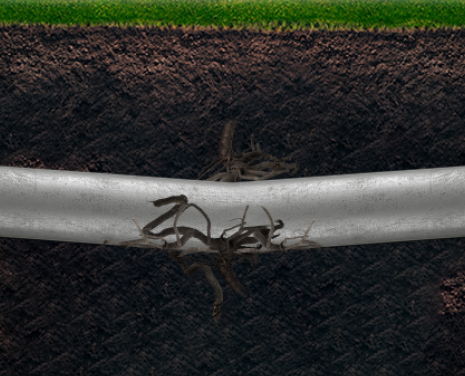 blocked pipes